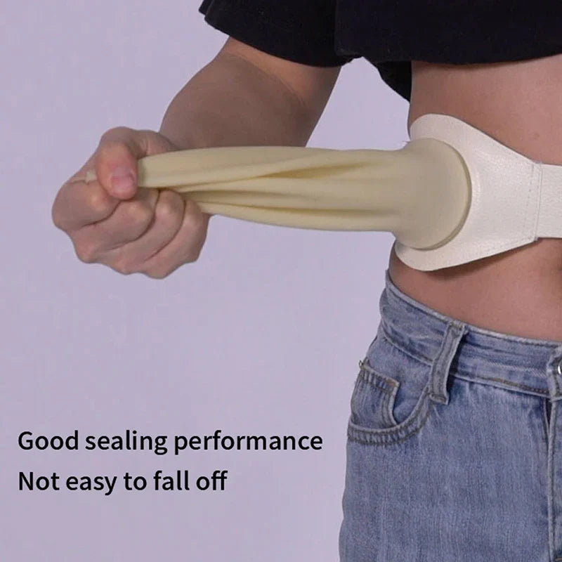 Silicone Ostomy Belt with Drainable Pouch | Colostomy Bag Ostomy Belt & Pouch Qme 1pc