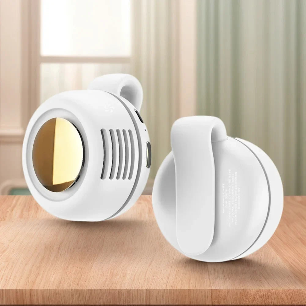 Mini Waist Fan 3-Speed Rechargeable Personal Fan | Portable Portable Personal Fan Qme