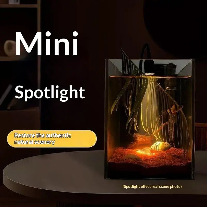 Zoomable 3W LED Fish Tank Lamp – Aquarium Spotlight Aquarium LED Lamp Qme