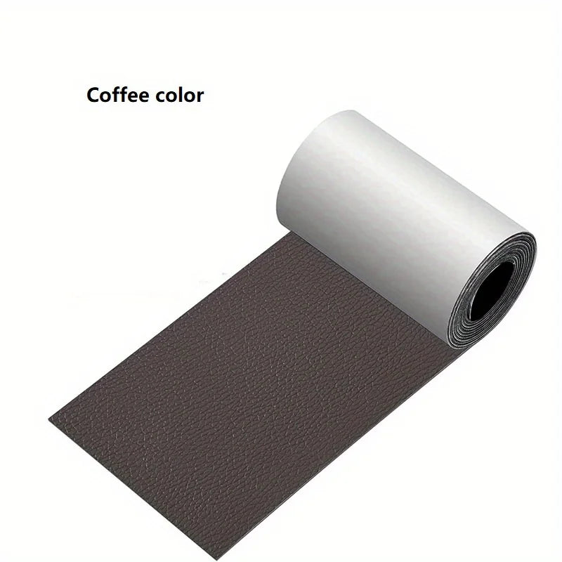 Self-Adhesive PU Leather Repair Tape – 6 Colors | Patch Kit Leather Repair Tape Qme Dark Brown