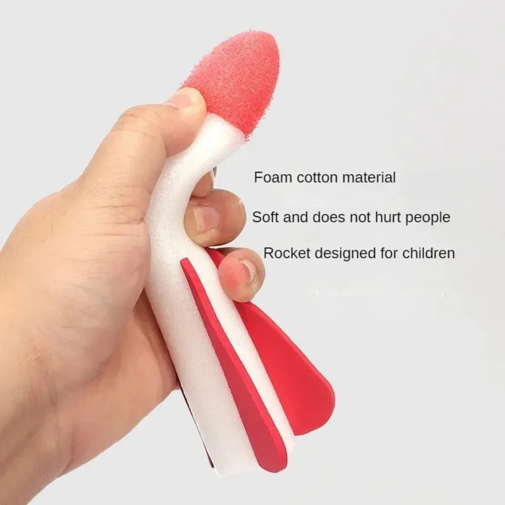 Kids Air Rocket Foot Pump Launcher – Outdoor Stomp Launch Toy Outdoor Rocket Launcher Toy Qme