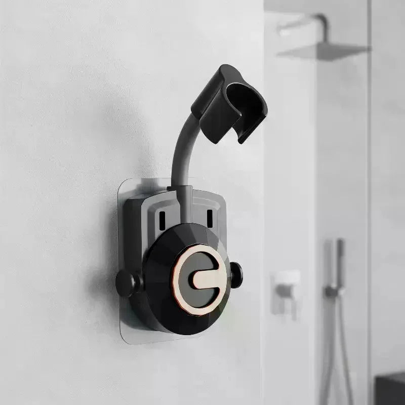 No Drill Adjustable Shower Head Holder | Wall Mount Bracket Shower Head Bracket Qme