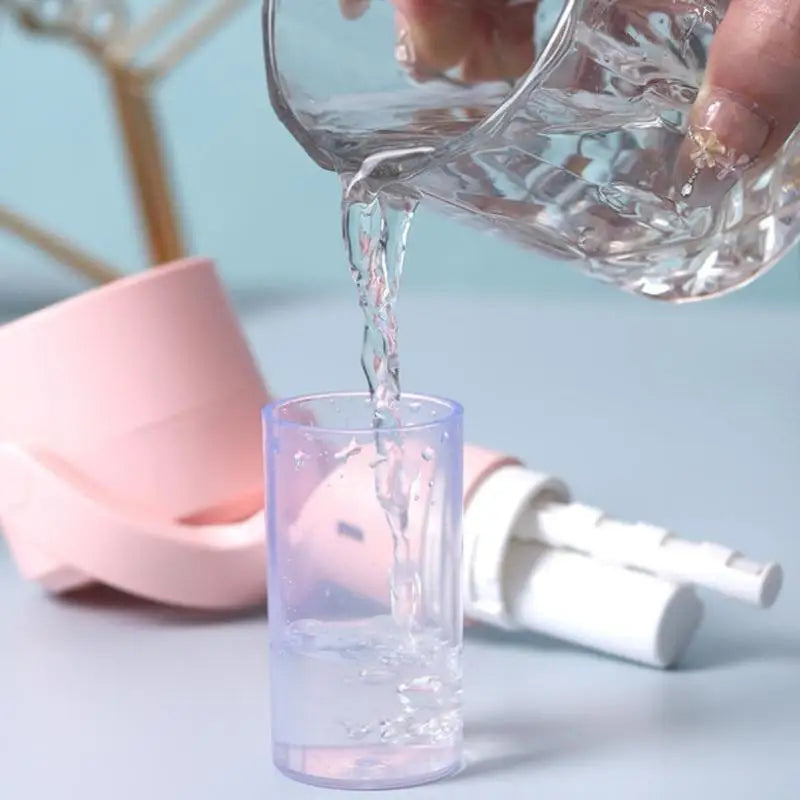 Portable Handheld Water Mist Fan – USB Rechargeable Mini Fan Handheld Mist Fan Qme