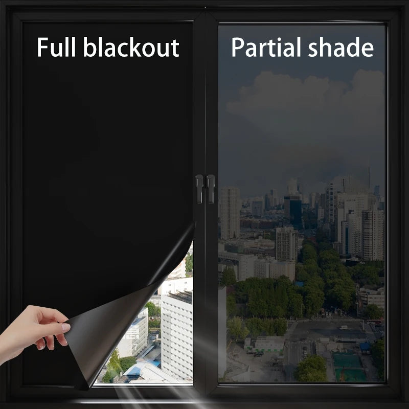 Reflective Privacy Window Film – Heat Insulating Static Cling Privacy Window Film Qst