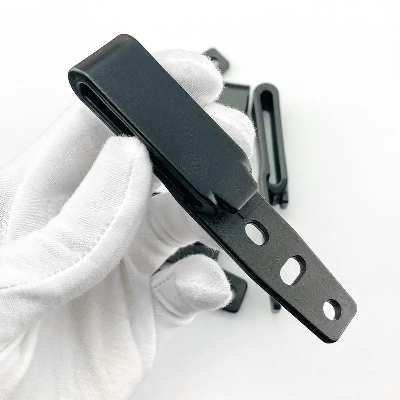 KYDEX IWB Holster Clip – Knife Sheath Waist & Back Carry Holster Clip Accessory Qst