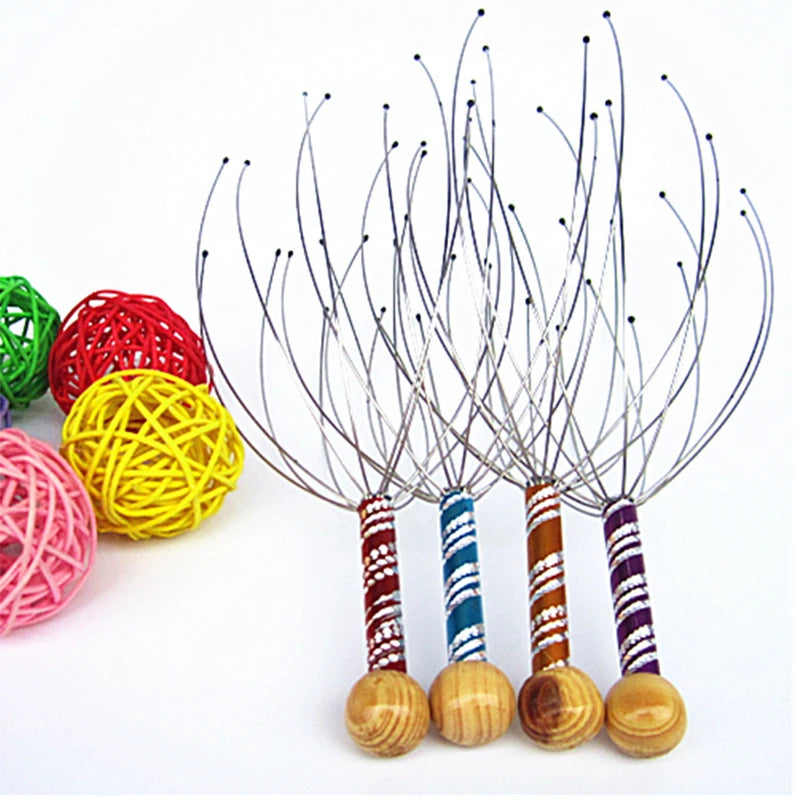 Octopus Head Massager – Scalp Scratcher & Relaxation Tool Scalp Massager Qst