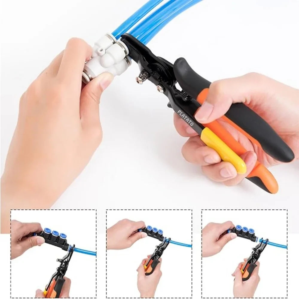 Pneumatic Air Tube Pliers Quick Disconnect Pipe Connector Tool Pneumatic Disconnect Pliers Qme