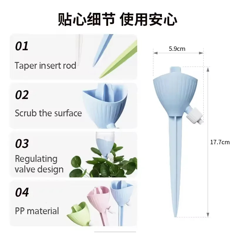 Automatic Plant Drip Watering Spikes – 3pcs Garden Tool Plant Watering Tool Qst