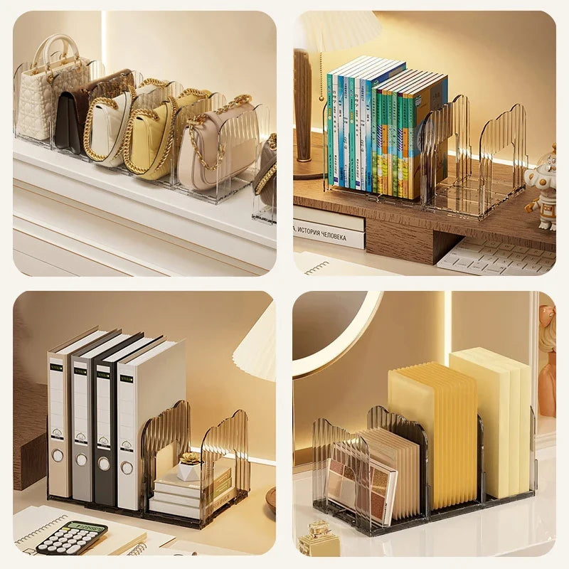 Transparent Handbag Storage Rack | Closet Organizer & Divider Closet Bag Organizer Qme