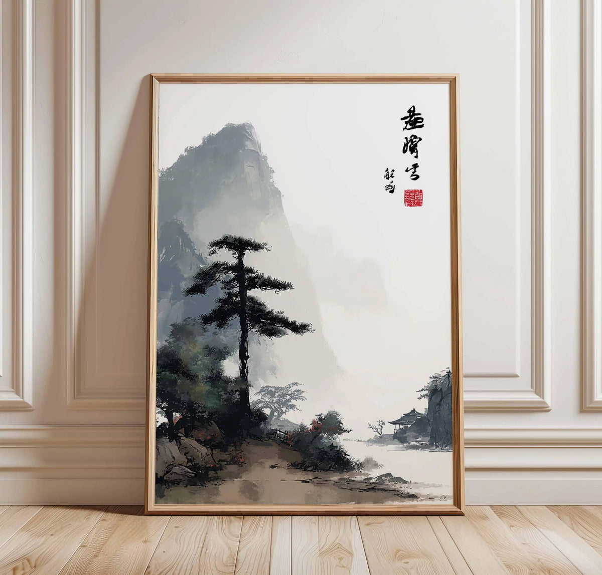 Japanese Crane Vintage Ukiyo-e Canvas Wall Art Print Canvas Wall Art Qst