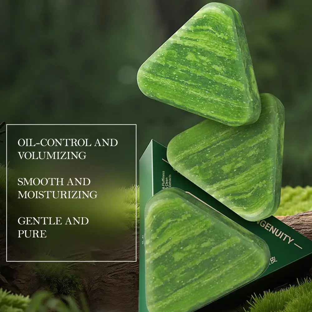 Herbal Polygonum Multiflorum Shampoo Bar – Handmade Hair Care Herbal Shampoo Bar Qme