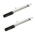 Multifunctional Stainless Steel Cheese Grater, Zester & Peeler Cheese Grater & Zester Qme 2pcs