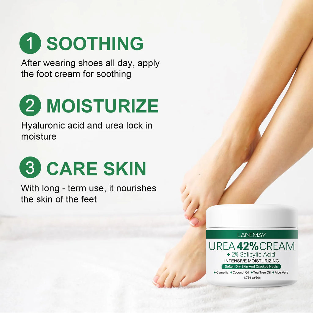 2-Pack 42% Urea & 2% Salicylic Acid Foot & Hand Cream Foot & Hand Cream Qst