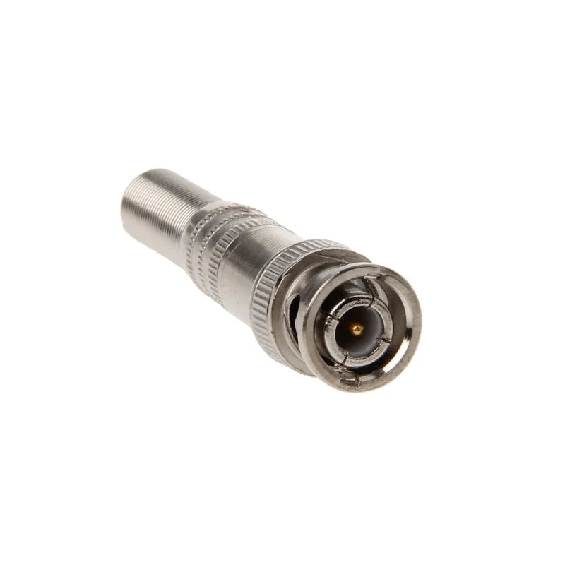 ESCAM BNC Male Plug Connector for RG-59 Coaxial CCTV Cable Coaxial Cable Connector Qme