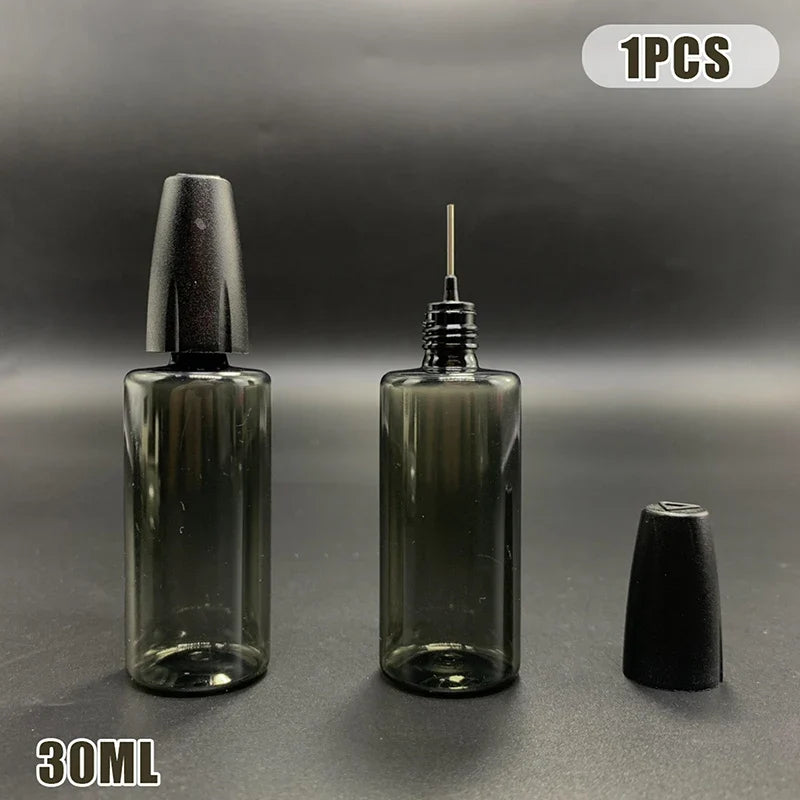 30ml Needle-Tip PET Dispensing Bottle – Nail Art, Tattoo & Crafts Precision Dispensing Bottle Qme