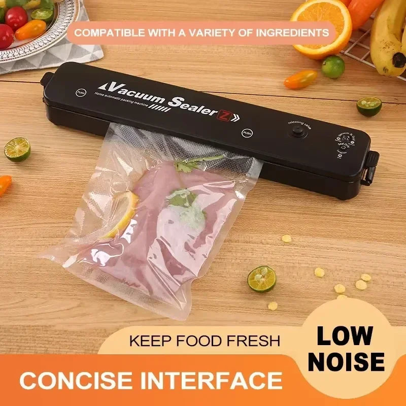 Portable Automatic Vacuum Food Sealer Machine 220V | 28cm Vacuum Food Sealer Qme