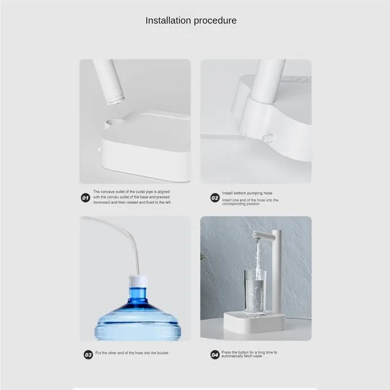 B15C 6-Level Intelligent Desktop Water Dispenser Pump – 5 Gallon Water Dispenser Pump Qst