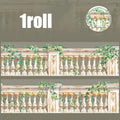 Fence Vine Scene PET Tape | Scrapbooking & DIY Decals Decorative Craft Tape Qme 6