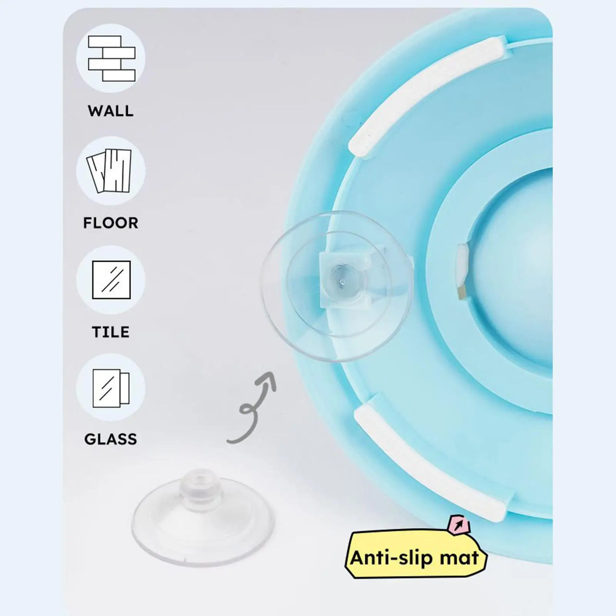 Pet Lick Mat Slow Feeder for Dogs & Cats | Interactive Plate Pet Slow Feeder Mat Qme