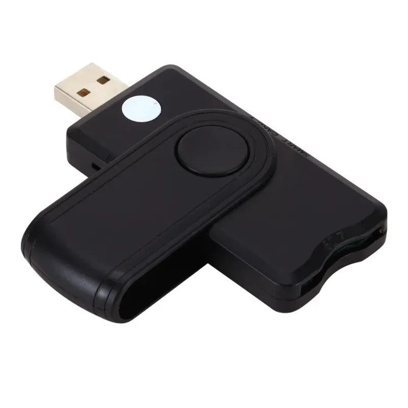 USB Multi-Card Reader – SD TF SIM Smart ID Card Adapter USB Card Reader Qme