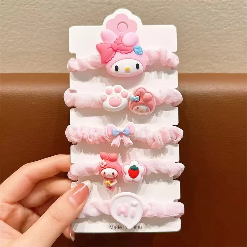 Cartoon Hair Clips & Ties – Cute Gentle PVC Accessories 20 Colors Cartoon Hair Clips Qme 15