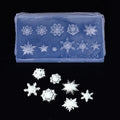 Winter Snowflake 3D Nail Art Silicone Stamping Mold | DIY Nail Art Stamping Mold Qme A1