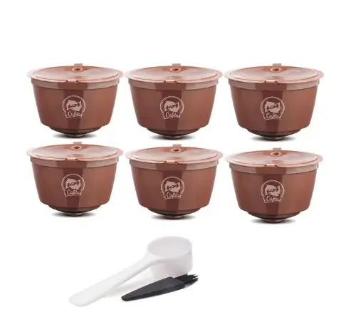 Reusable Dolce Gusto Coffee Capsule Pods – Refillable Filter Refillable Coffee Pods Qst 6pods br