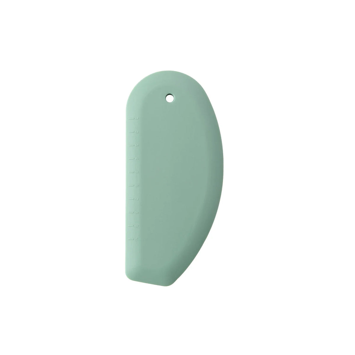 Silicone Dough Scraper & Bench Cutter | Multipurpose Baking Tool Silicone Dough Scraper Qme Green