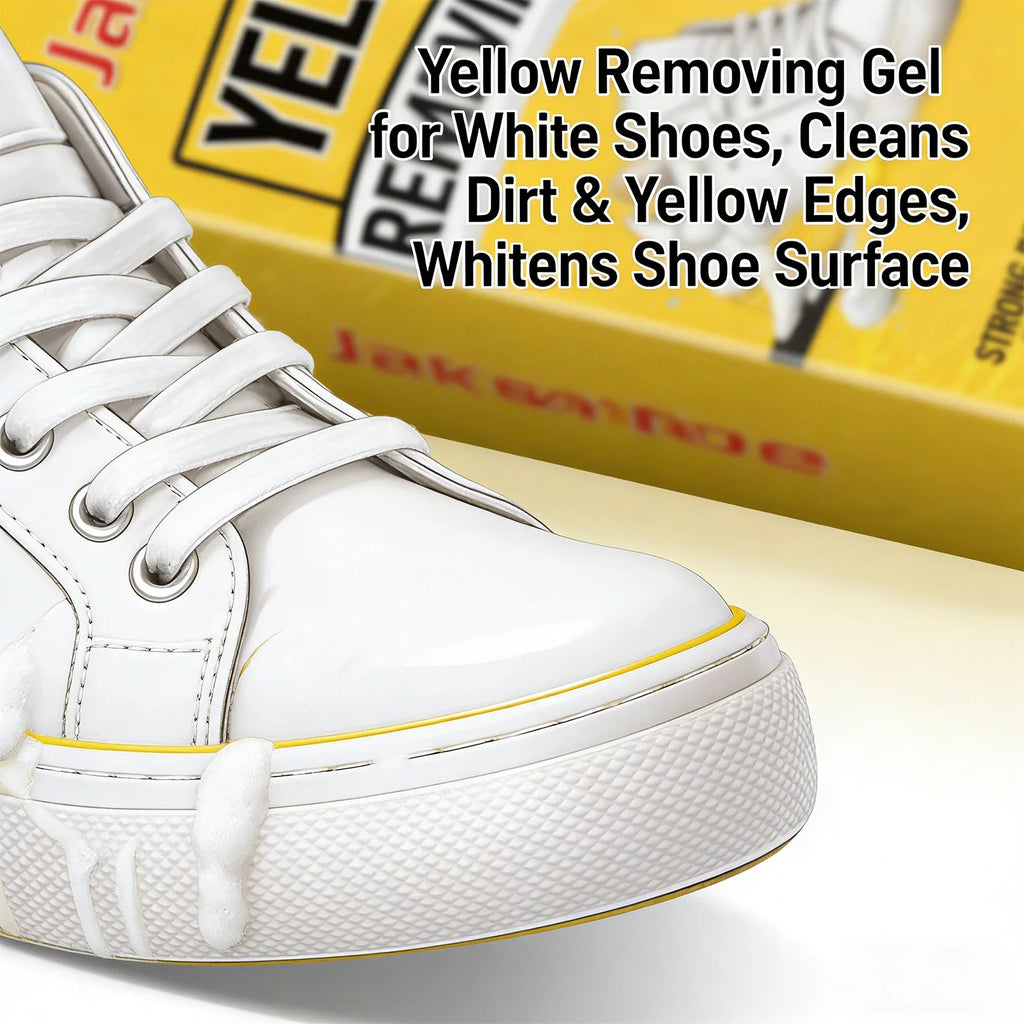 White Shoe Cleaning Gel – Remove Stains & Yellowing | Qme Shoe Cleaning Gel Qme