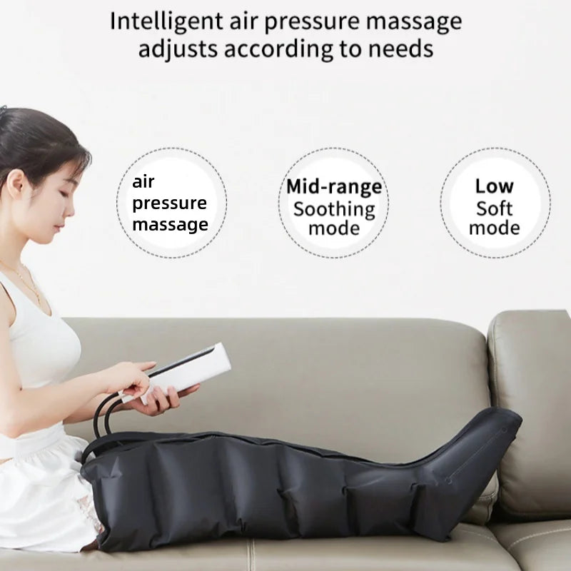 Electric Pneumatic Leg Massager – Thighs, Calves & Feet Leg Air Massager Qst