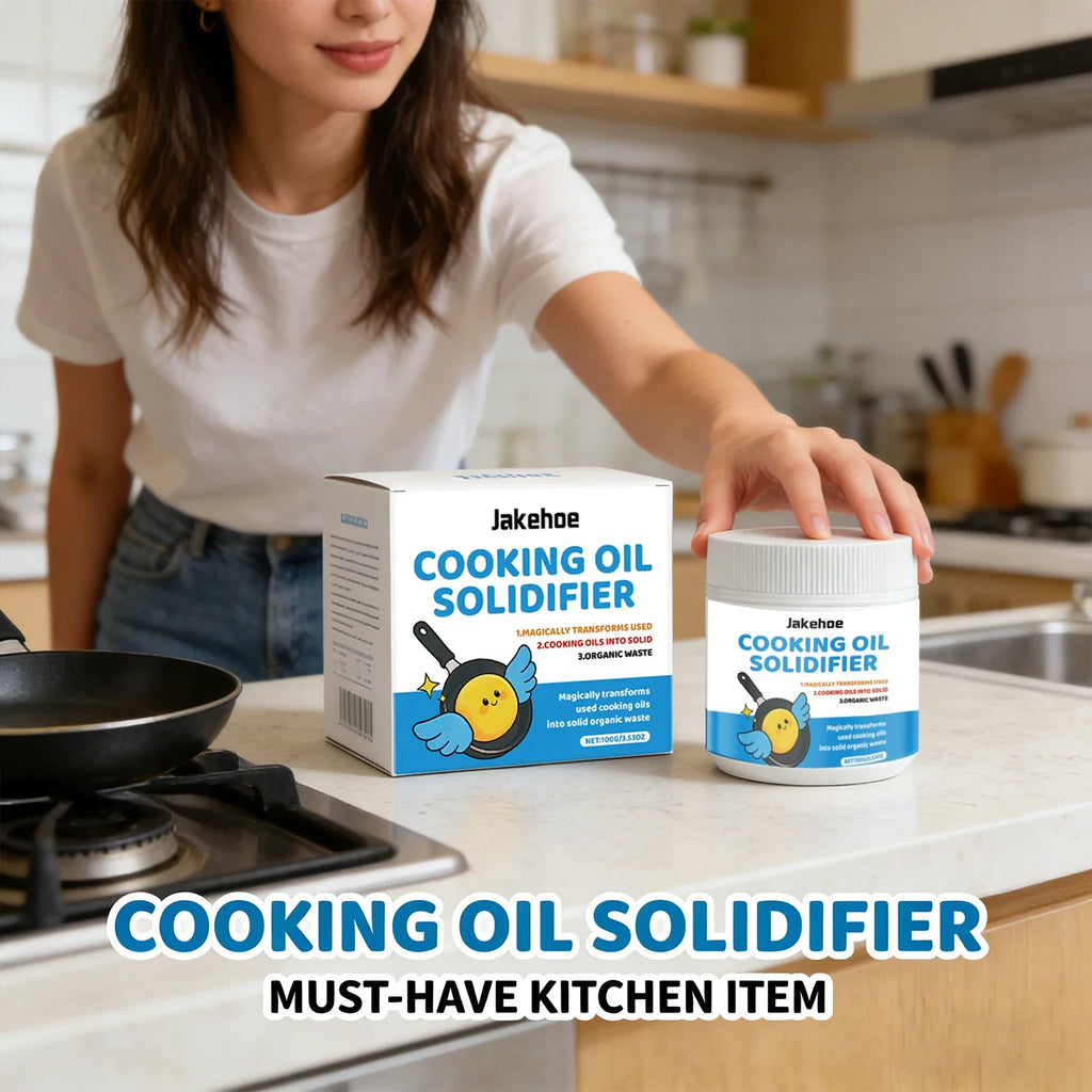 Kitchen Waste Oil Coagulant – Eco-Friendly Solidifying Agent Oil Disposal Agent Qme