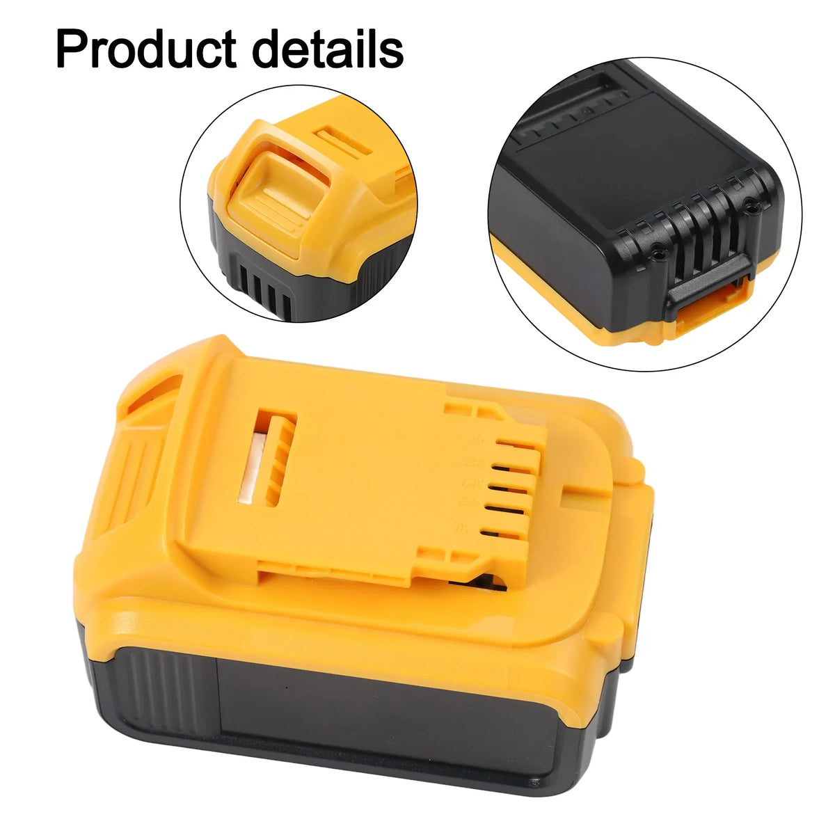 DCB200 18V 20V Li-ion Battery Replacement Plastic Case Shell Battery Case Shell Qme