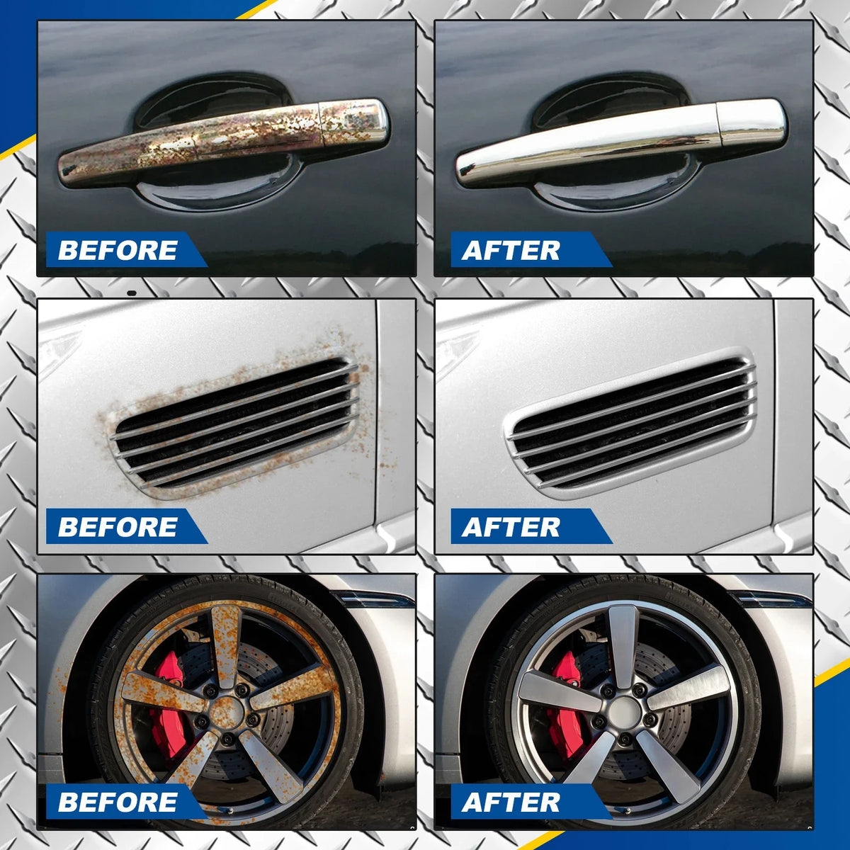 Car Multi-Function Rust Removal Spray | Mild Cleaner Rust Removal Spray Qme