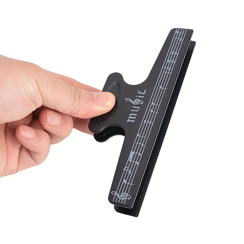 Music Note Sheet Clip Page Holder Clamp – Piano & Guitar Music Sheet Clip Qme