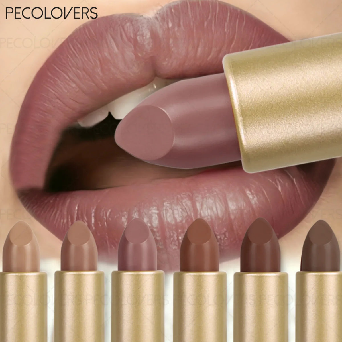 Qme Velvet Matte Lipstick | Reddish Brown & Deep Berry Matte Lipstick Qme
