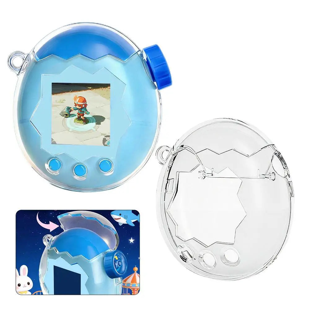 Clear Protective Case for Tamagotchi Paradise – PC Shiny Shell Tamagotchi Protective Case Qme