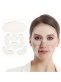 Reusable Silicone Anti-Wrinkle Face Patches – Forehead & Eye Anti-Wrinkle Patches Qme SET