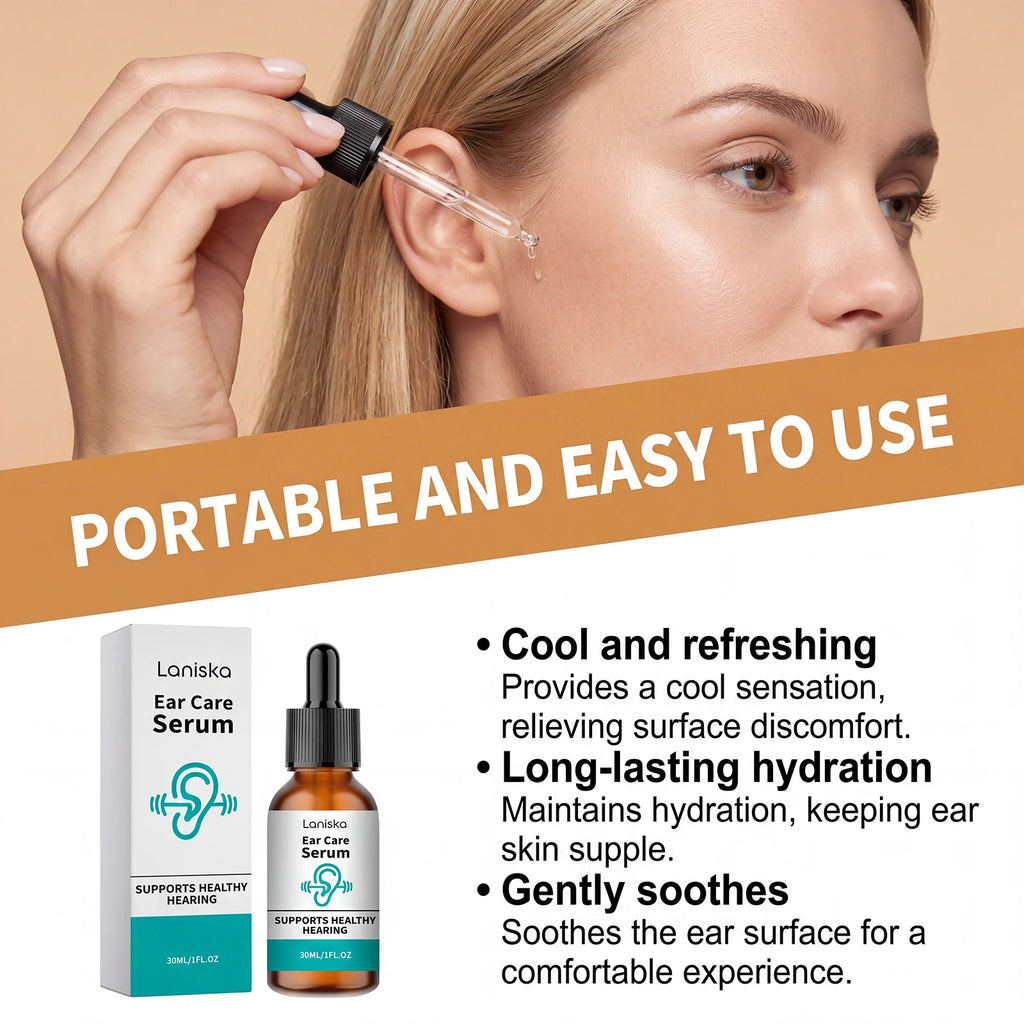 Ear Canal Care Essence Drops – Daily Non-Sticky Ear Care Ear Care Drops Qst