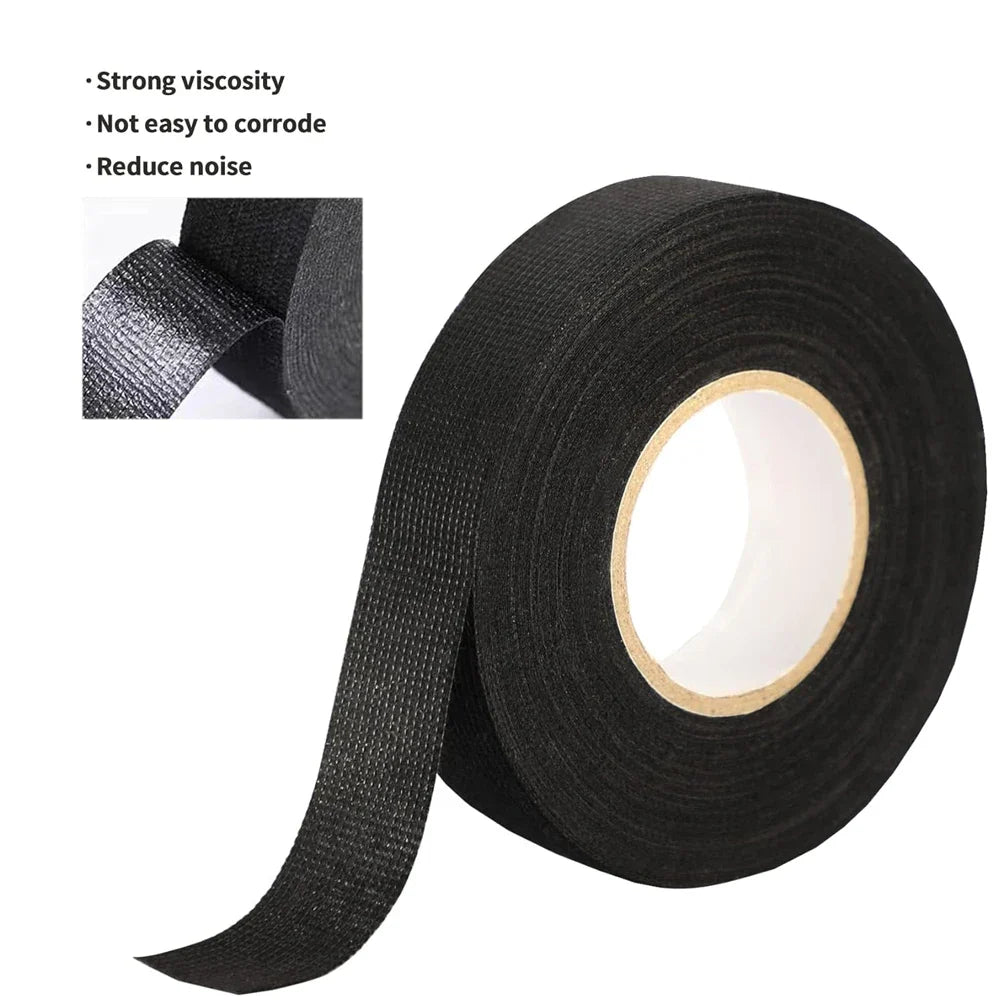 Heat Resistant Electrical Harness Tape | 9–25mm, 15m–25m Rolls Electrical Harness Tape Qme