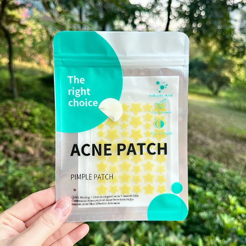 51PCS Hydrocolloid Acne Patches – Invisible Blemish Cover Dots Acne Patch Qst Yellow