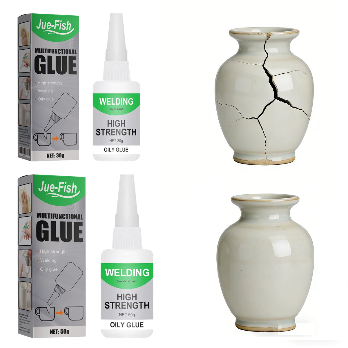 30/50ml Waterproof Quick-Dry Universal Repair Glue | Strong Bond Universal Repair Glue Qst