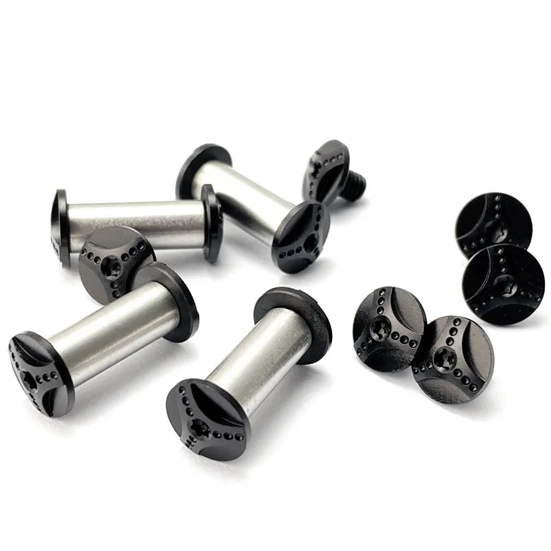 Stainless Steel Knife Handle Locking Screws M4 T8 Torx 5mm 10pk Knife Handle Screws Qst