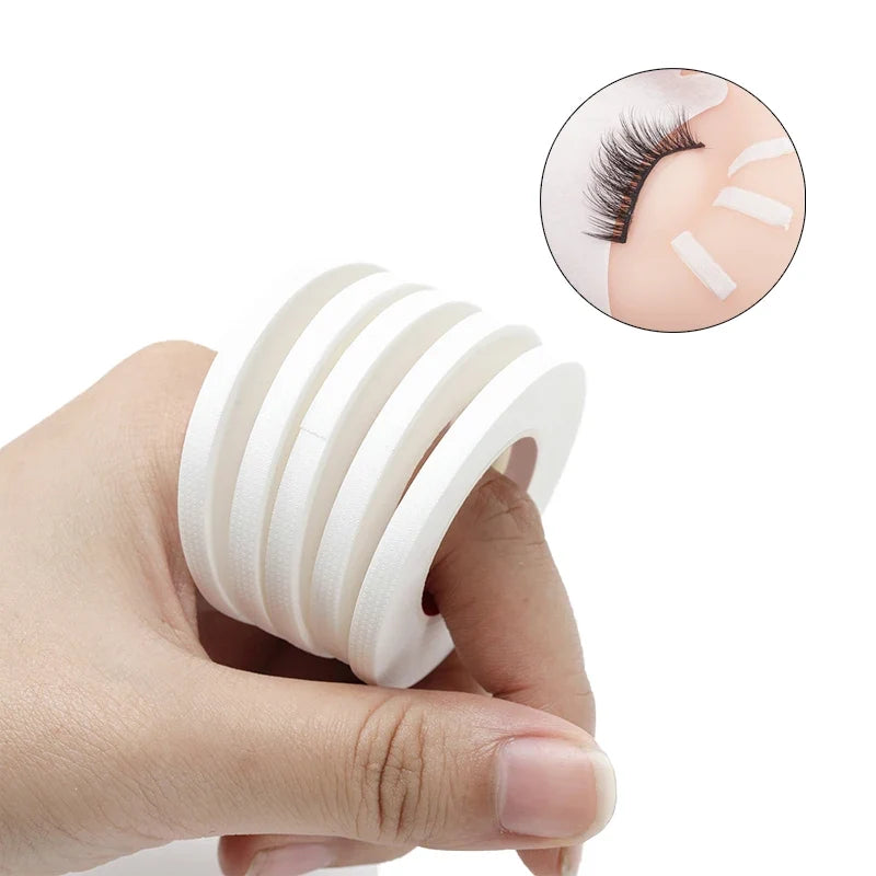 Micropore Lash Tape for Eyelash Extensions – 3 Colors, 10pc Eyelash Extension Tape Qme