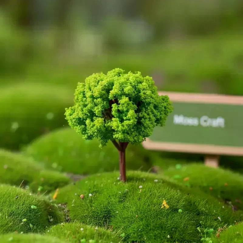 Mini Artificial Flower Trees | Fairy Garden & DIY Decor Artificial Mini Trees Qme