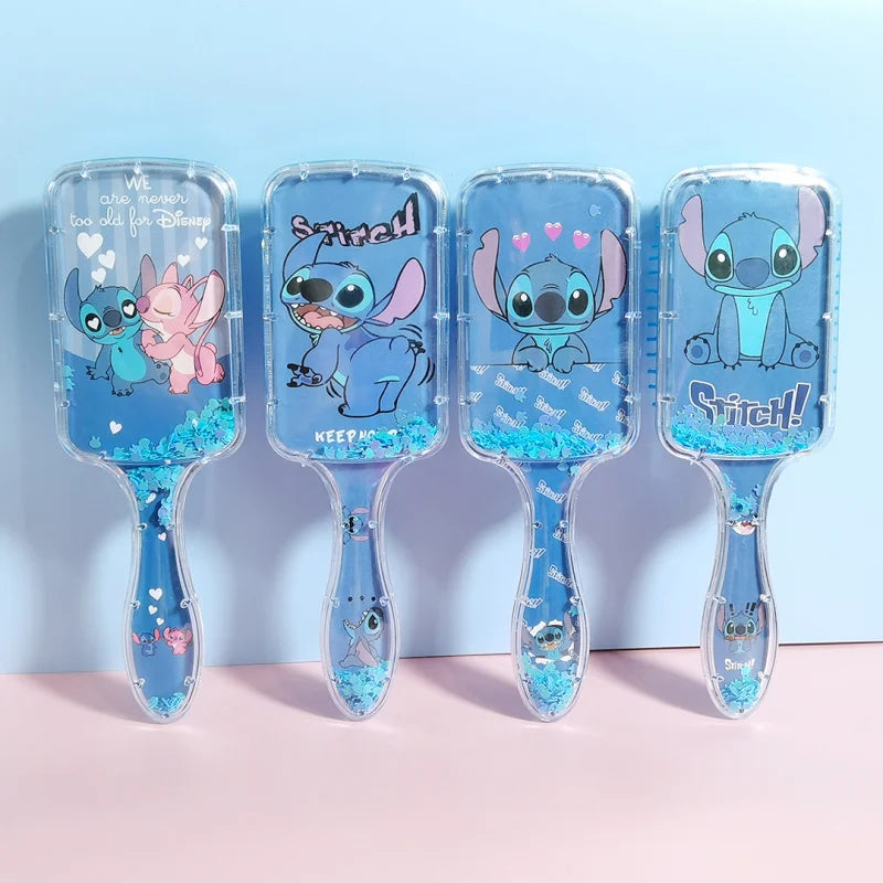 Hello Kitty Kuromi Cushioned Long-Handle Hair Comb Cushioned Hair Comb Qme