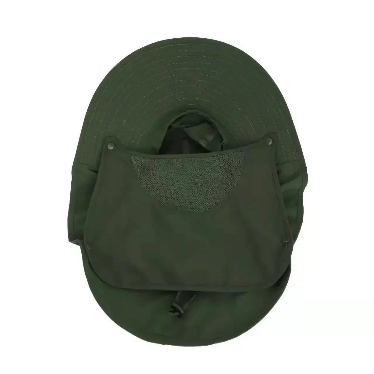Wide Brim Sun Hat with Neck Flap – Unisex Outdoor Cap Wide Brim Sun Hat Qme