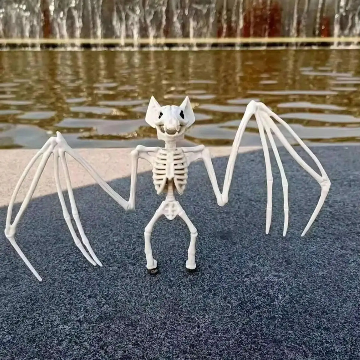 Halloween Skeleton Bat Party Decoration & Prank Props Halloween Decoration Prop Qme 1pc