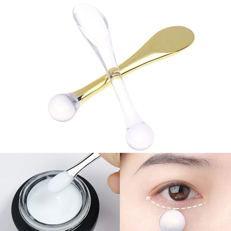 Eye Cream Applicator Spoons – Facial Massage Spatulas 1/5/10 Pcs Skincare Applicator Tool Qst