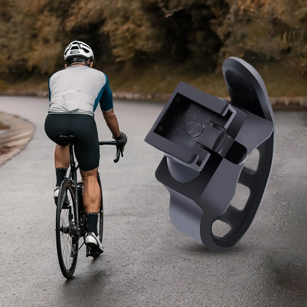 Bicycle Tail Light Silicone Mount Strap & Clip Fixing Band Bike Light Mount Qme