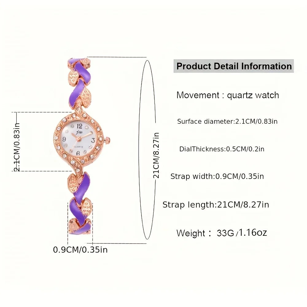 Fashionable Women's Quartz Watch – Stylish Gift Idea Women's Quartz Watch Qme